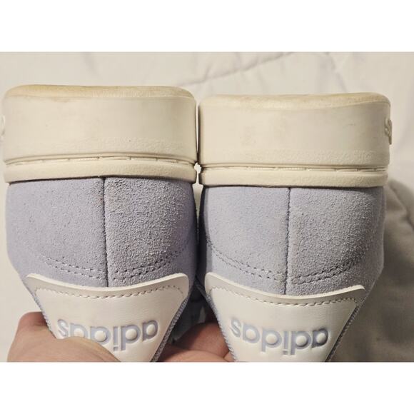 Adidas WOMEN'S ADIDAS GRAND COURT ALPHA SNEAKERS Sz 8.5 Baby Blue Casual Cloud - Picture 11 of 11